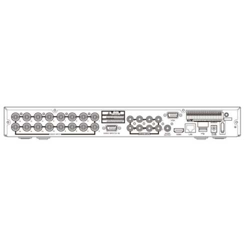 DVR hybride 16 canaux 5 mégapixels...