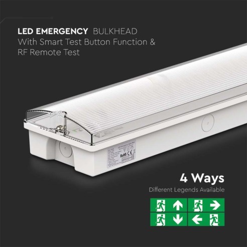 LED-noodverlichting, 3W 120lm,...