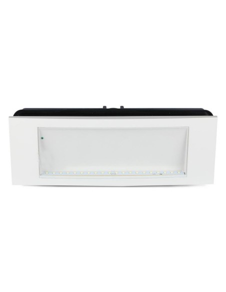 LED emergency lamp, 3.8W 110lm, wall/recessed mount, operating time 5 hours, SA/SE mode - V-TAC VT-511S 899