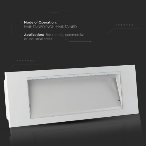 LED emergency lamp, 3.8W 110lm,...