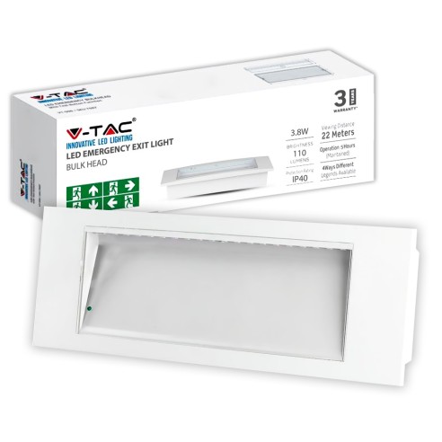 LED-Notleuchte, 3,8W 110lm,...