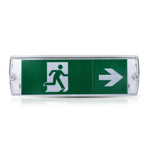 Lampada led di emergenza, 4W 190lm,...