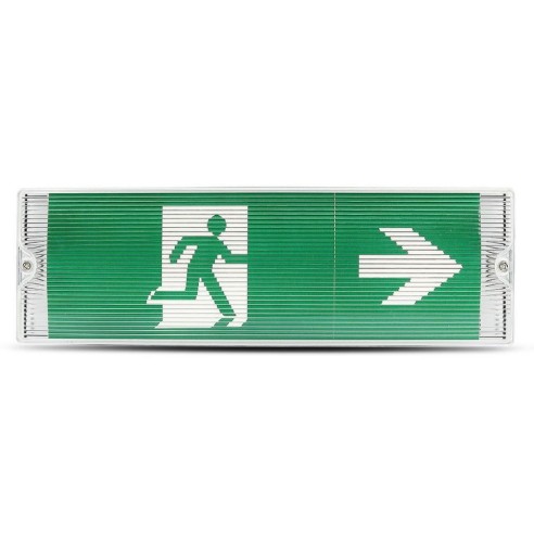 Led emergency lamp, 3W 140lm, wall...