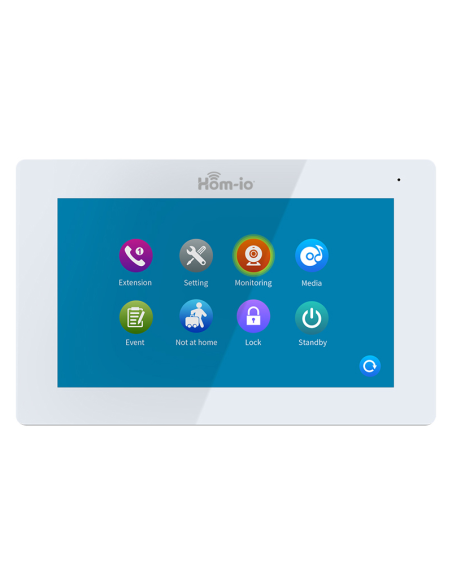 Additional 7'' screen for HOM-IO Wirebell Video Door Station - HOM-IO Hom-Wirebell-Screen