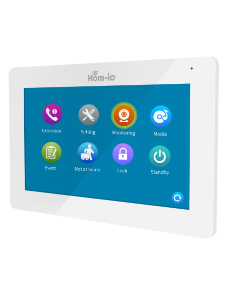 Additional 7'' screen for HOM-IO Wirebell Video Door Station - HOM-IO Hom-Wirebell-Screen