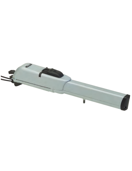 TRENDY KIT kit motor para cancelas batientes, 230V, máx. 1,8 metros por hoja, luz intermitente, fotocélulas - FAAC 104419445