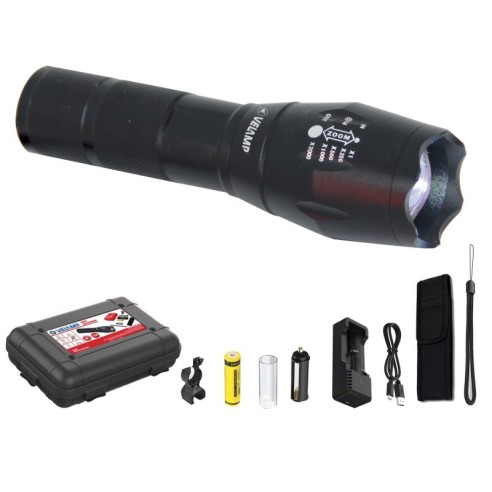 Linterna LED multifunción de 10 W con...