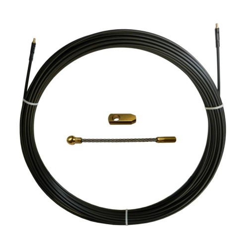 Sonda tiracavi in nylon e acciaio,...