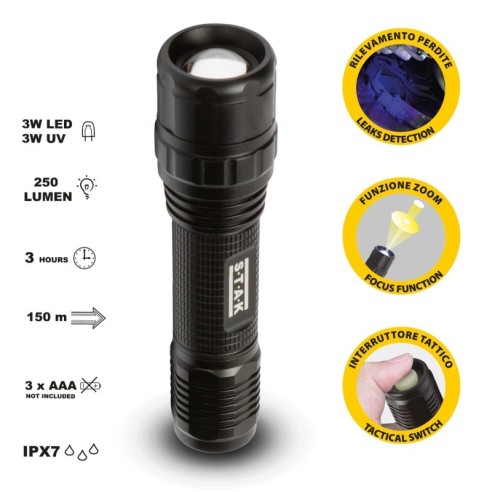 Linterna Horatio LED, 3W, 250...