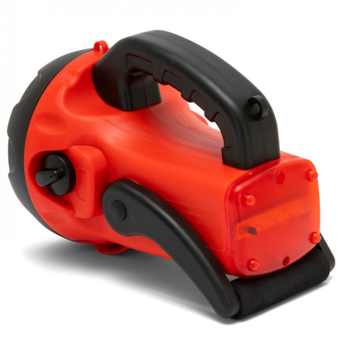 10W portable spotlight with flashing...
