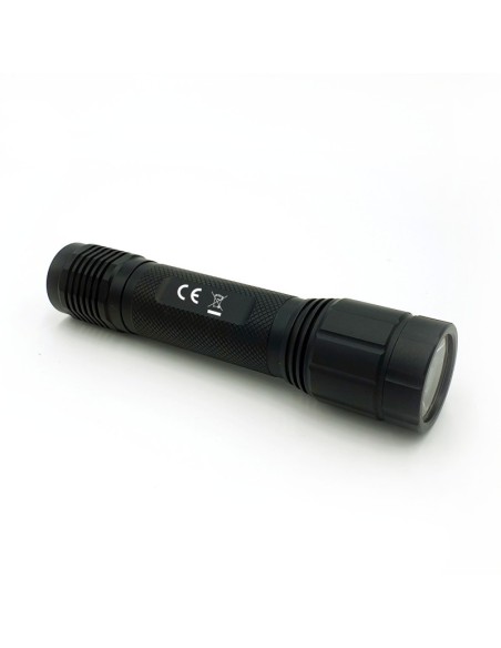 Leopard LED-Taschenlampe, 20W, 2000 Lumen, phosphoreszierender taktischer Schalter, einstellbare Helligkeit - Stak ST143