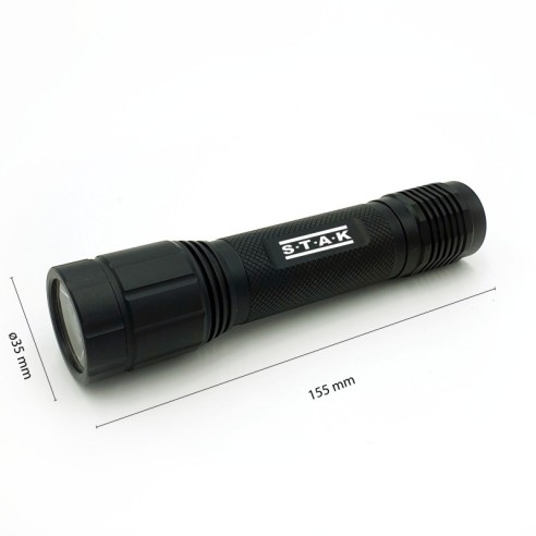 Leopard LED-Taschenlampe, 20W, 2000...