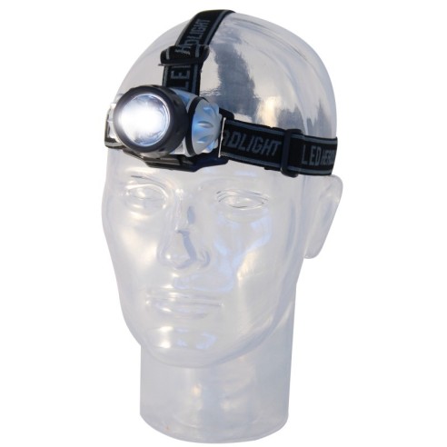 LED-Stirnlampe mit doppeltem...