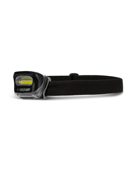 Lampe frontale Zeus LED, 3W, 120 lumens, avec bandeau élastique, luminosité réglable - Velamp IH522.006L