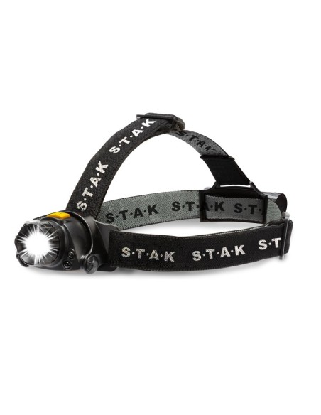 Kaizer LED headlamp, 10W, 900 lumens, with zoom, 5-hour battery life - Stak ST201