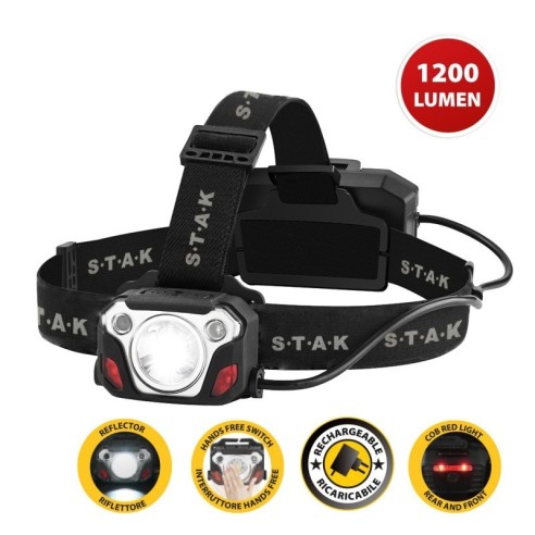 Caesar LED headlamp, 10W, 1200...