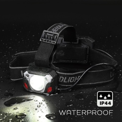 Linterna frontal LED Caesar, 10 W,...
