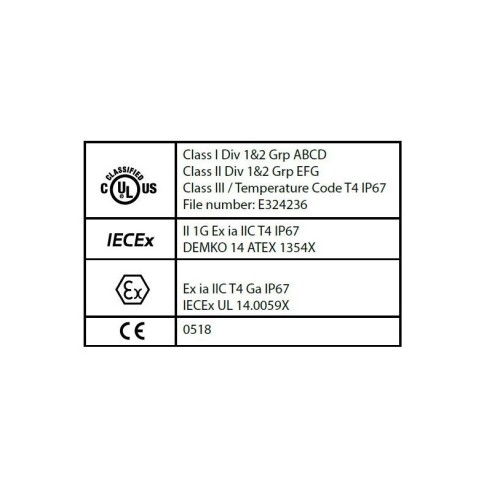Atex LED-hoofdlamp, 3W, 200 lumen,...