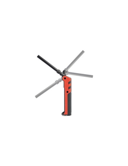 Kubrik inspection lamp, 5+3W, with torch, adjustable angle - Velamp IR439