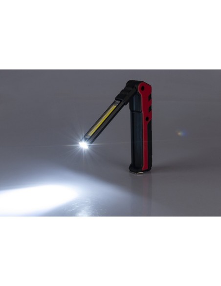 Kubrik inspection lamp, 5+3W, with torch, adjustable angle - Velamp IR439