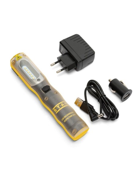 Combo Light 2 inspectielamp, 3W, met haak en magneet, met 220V en autoadapter - Stak IS409