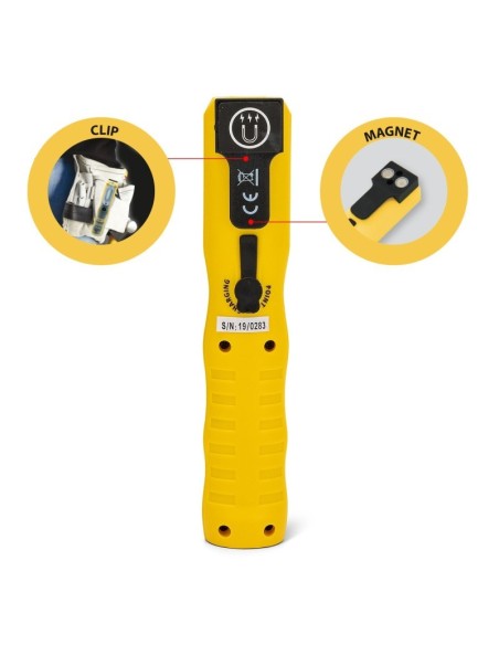 Lampada di ispezione Combo Light 2, 3W, con gancio e calamita, con adattatore 220V e da auto - Stak IS409