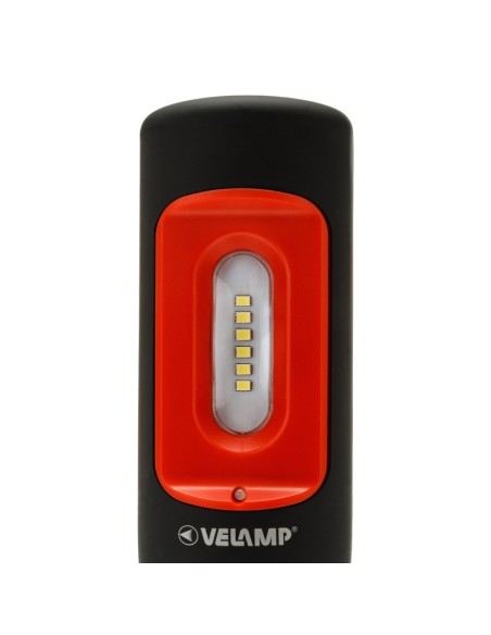 Práctica lámpara de inspección de trabajo, 3W, con base de carga, brillo ajustable - Velamp IS475