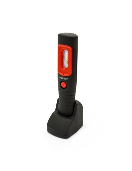 Handliche Arbeitsinspektionslampe, 3 W, mit Ladestation, einstellbare Helligkeit - Velamp IS475