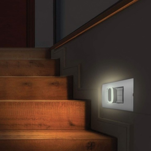 Luz nocturna Froot, 0,3 W, enchufe 10...