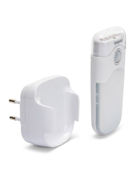 NIGHT GUARD 2 night light with motion sensor, 1W, 10A plug, portable and with emergency light function, - Velamp R720