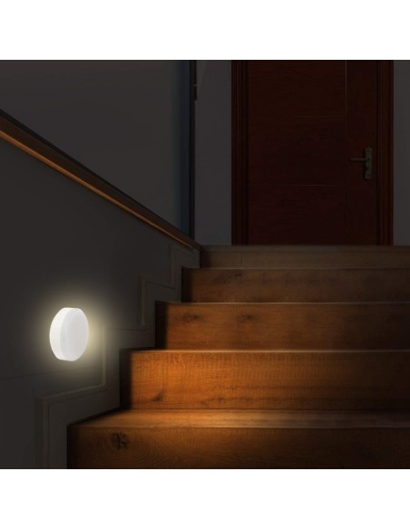 Moon-Nachtlicht, 0.3W, 10A Stecker, ohne Schalter - Velamp IL04