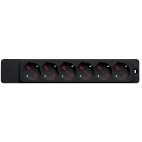 Power strip with 6 x 10A/16A...