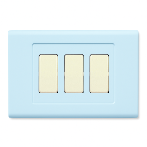 TondòQ series plate, 3 modules,...