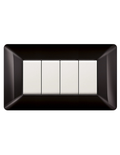 Placca 4 moduli, serie...