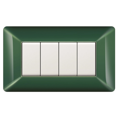Plaque 4 modules, série Easy,...