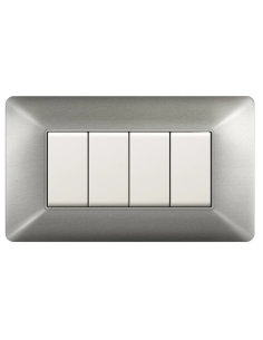 Plaque 4 modules, série...
