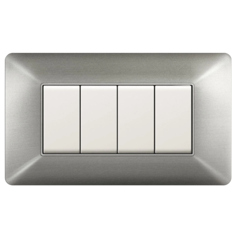Plaque 4 modules, série Easy,...