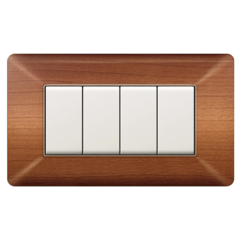 Plaque 4 modules, série Easy,...