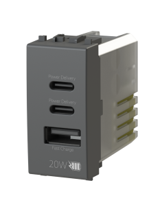 Modulo presa USB 2.0 tipo A...