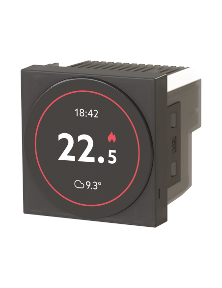 Thermostat intelligent WiFi Swipe intégré, écran tactile OLED, compatible avec la série BTicino Matix - 4Box 4BSTHSW.AM