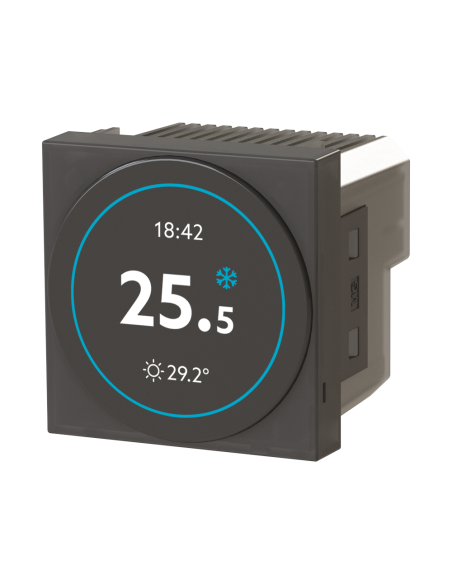 Thermostat intelligent WiFi Swipe intégré, écran tactile OLED, compatible avec la série BTicino Matix - 4Box 4BSTHSW.AM