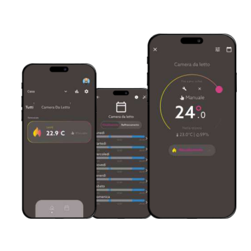 Termostato Smart WiFi Swipe ad...