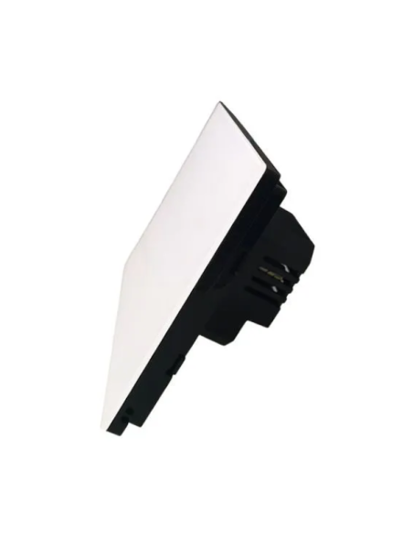 Termostato empotrable, 230V, blanco, pantalla táctil retroiluminada, compatible con box 503 - Ettroit ET4301