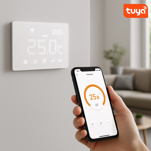 Cronotermostato smart WiFi da...
