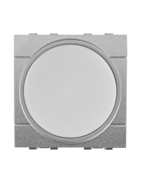 Módulo de luz de emergencia Led, 2 módulos, blanco frío 6000K, con interruptor, gris, BTicino Living - Ettroit LG4201