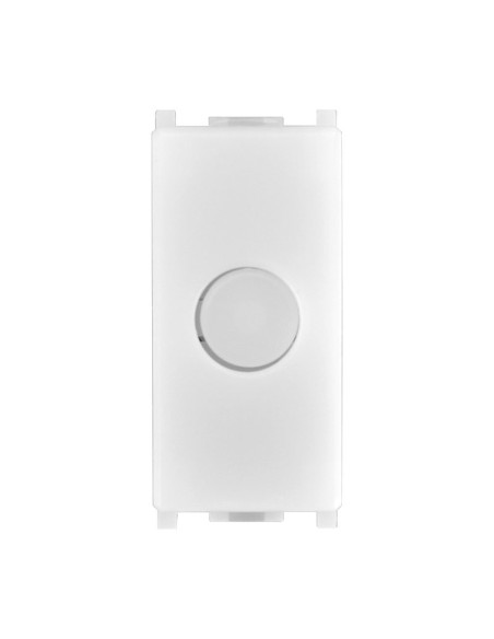 Módulo foco led con interruptor, 1 módulo, blanco natural 4000K, blanco, compatible Vimar Plana - Ettroit EV0321