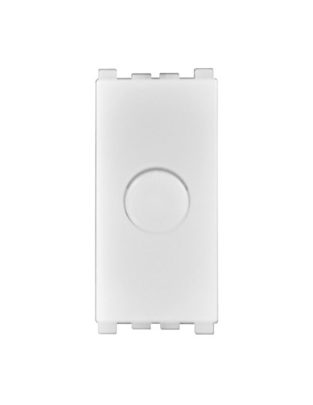 Módulo foco led con interruptor, 1 módulo, blanco natural 4000K, serie Venus, blanco, compatible Vimar Arkè - Ettroit VA0321B