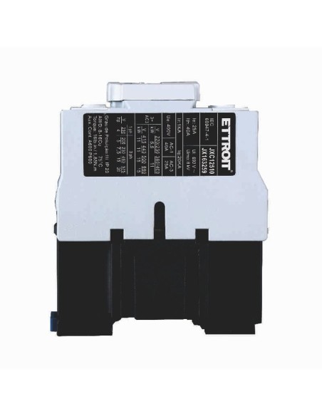 Contactor 220Vac, 3P, 25A, 3 contacts, normally open, Ue 380V - Ettroit JXC1 JX163259