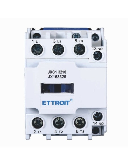 Contacteur 220Vac, 3P, 32A, 3 contacts, normalement ouvert, Ue 380V - Ettroit JXC1 JX163329