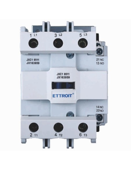 Schakelaar 220Vac, 3P, 95A, 3 contacten, normaal open, Ue 380V - Ettroit JXC1 JX163959